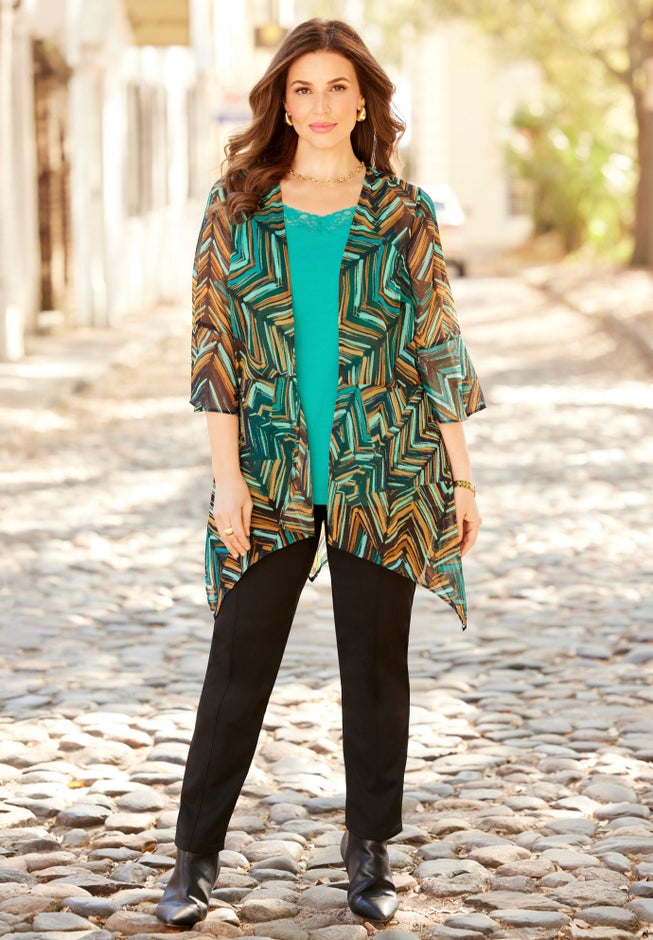 Seasonless Cascade Kimono image number 0