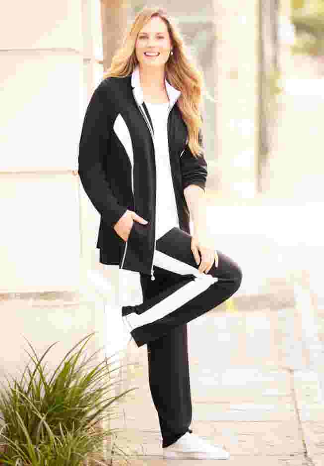 Glam French Terry Active Jacket image number 0