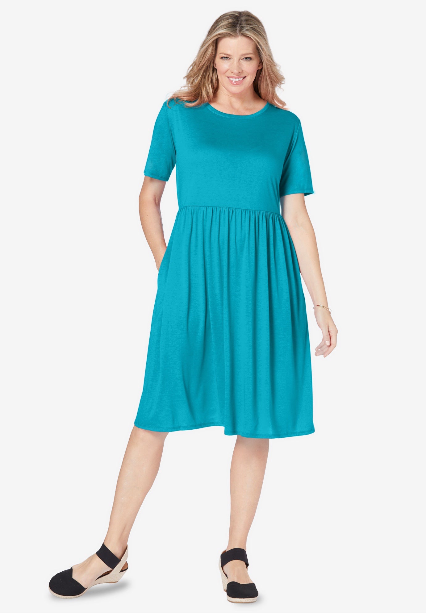 Empire Waist Tee Dress image number 0