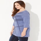 Seasonless Plaid Tee image number null