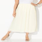 Flowy Chiffon Skirt image number null