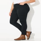 Stretch Twill Zip Ankle Pant image number null