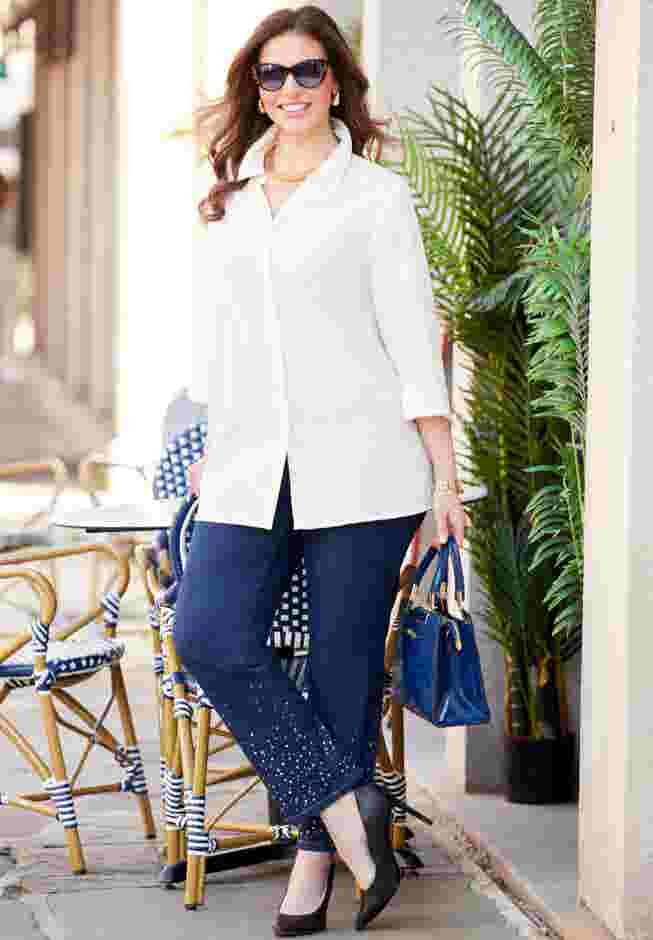 Right Fit® Rhinestone Jean image number 2