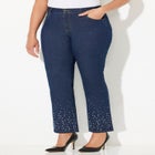 Right Fit® Rhinestone Jean image number null