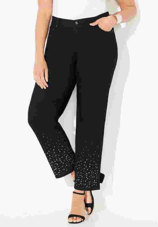 Right Fit® Rhinestone Jean image number 0