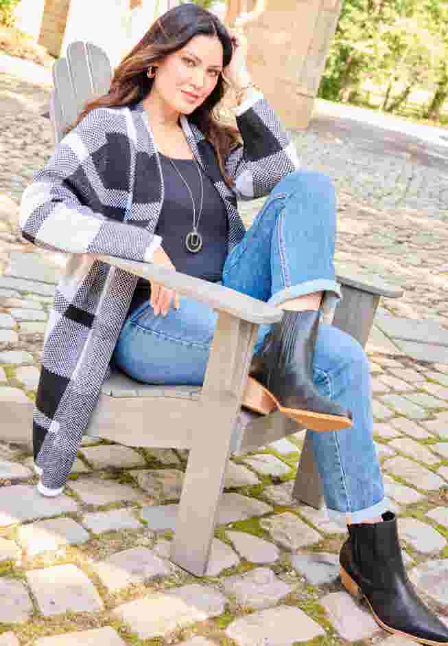 Country Village Sweater Cardigan image number 1