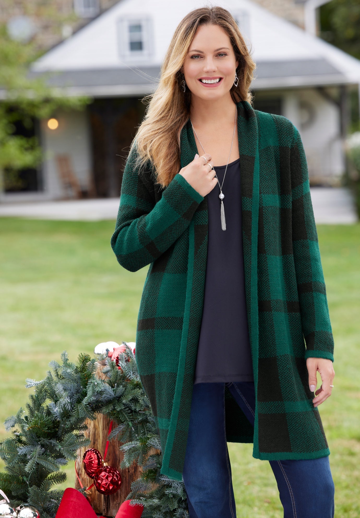 Country Village Sweater Cardigan image number 0