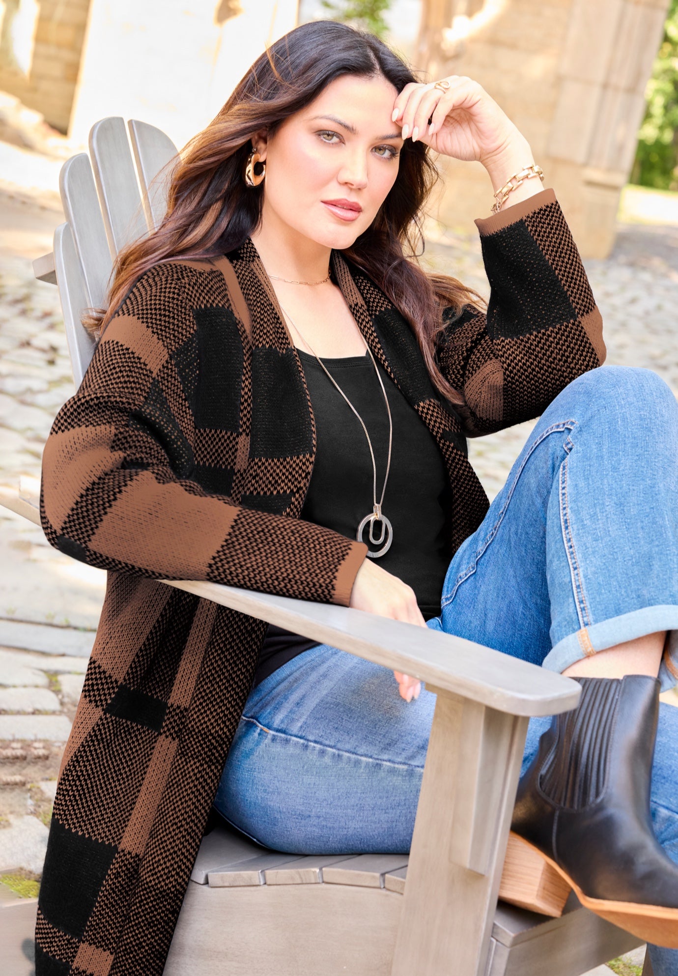 Country Village Sweater Cardigan image number 0