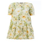 Tiered Cotton Midi Dress image number null