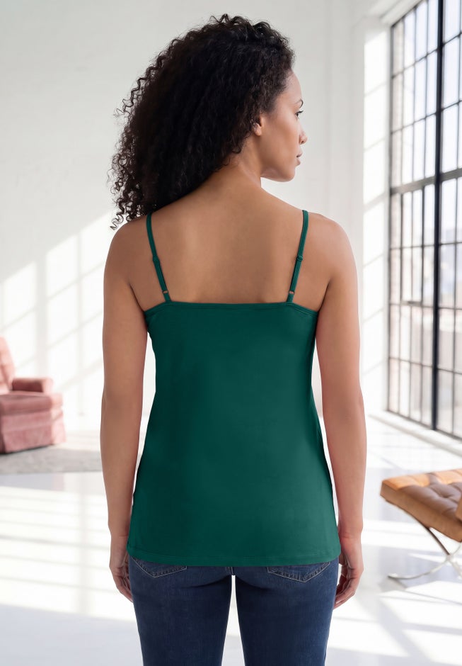 Lace Trim Bra Cami image number 1