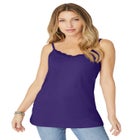 Lace Trim Bra Cami image number null