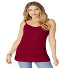 Lace Trim Bra Cami image number null