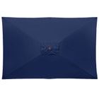 6&frac12;' x 10' Oversized Rectangular Umbrella image number null