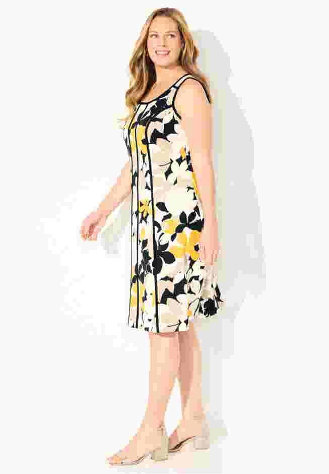 Fit & Flare Sleeveless Dress image number 2