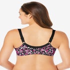 3-Pack Front-Close Cotton Wireless Bra image number null
