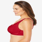3-Pack Front-Close Cotton Wireless Bra image number null
