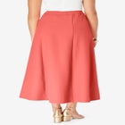 Plus Size Bend Over&reg; A Line Skirt image number null