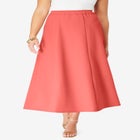 Plus Size Bend Over&reg; A Line Skirt image number null