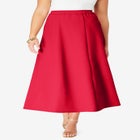 Plus Size Bend Over&reg; A Line Skirt image number null