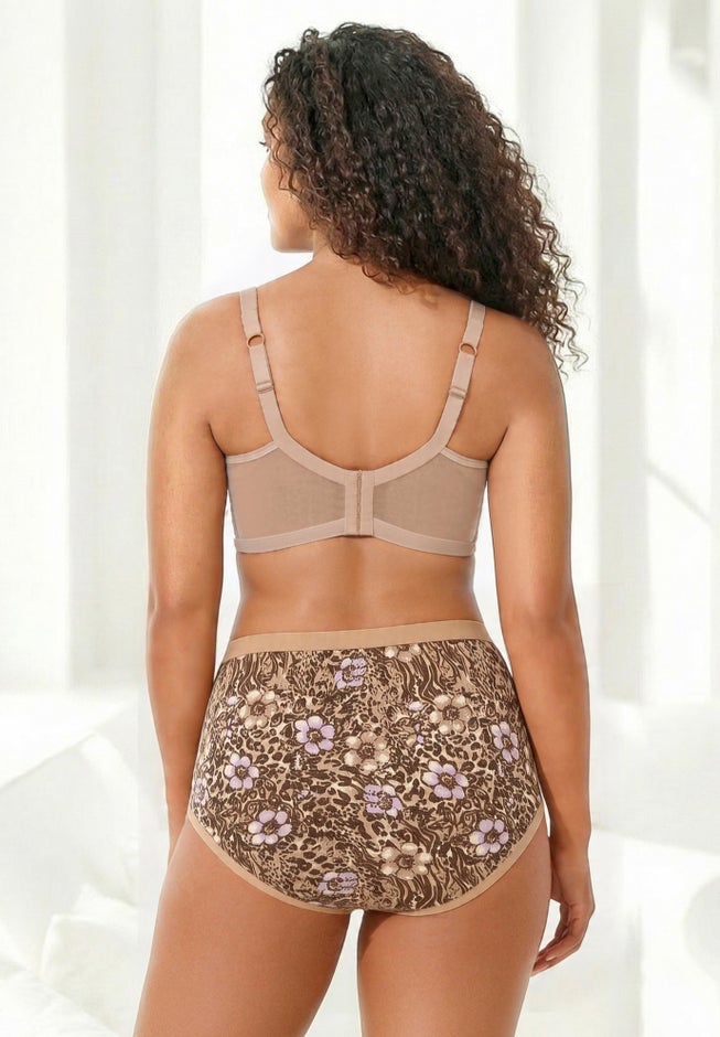 Stay-Cool Wireless Wicking T-Shirt Bra image number 1