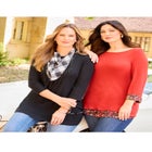 Impossibly Soft Duet Tunic image number null