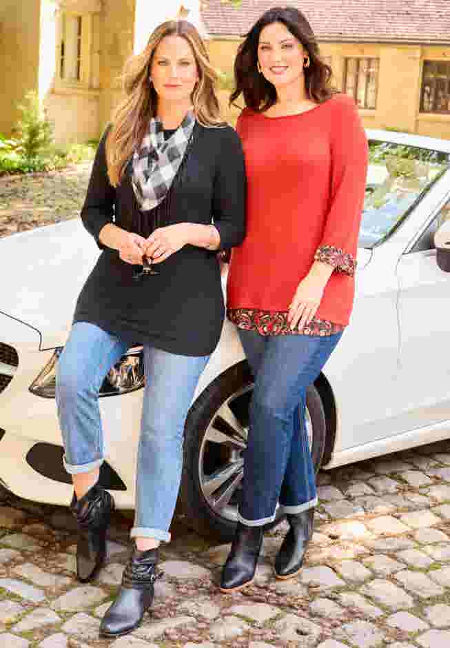 Impossibly Soft Duet Tunic image number 4