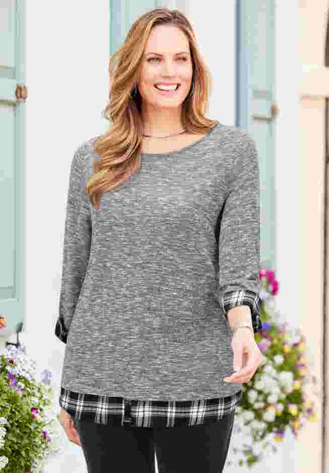 Impossibly Soft Duet Tunic image number 0