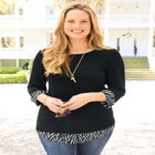 Impossibly Soft Duet Tunic image number null