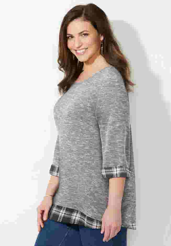 Impossibly Soft Duet Tunic image number 3