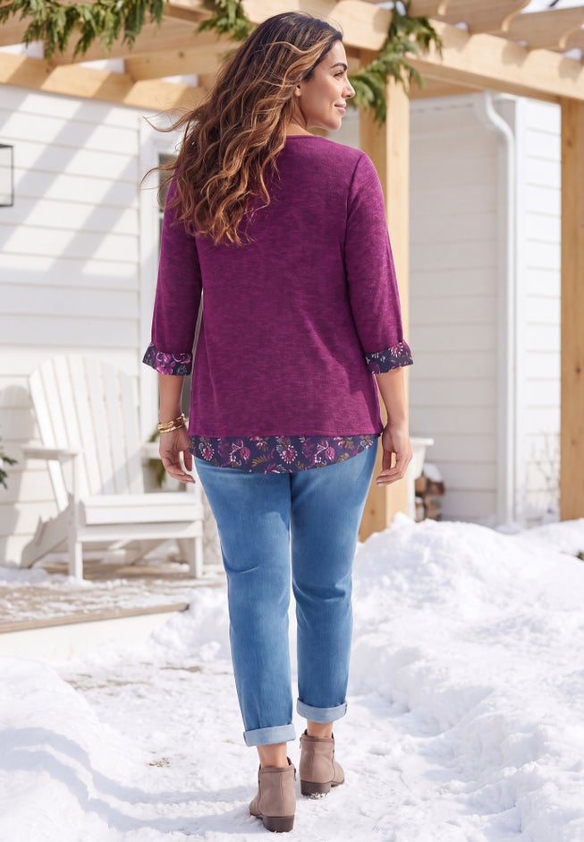 Impossibly Soft Duet Tunic image number 1