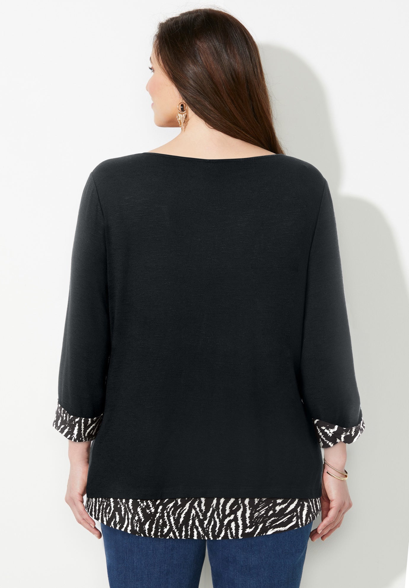 Impossibly Soft Duet Tunic image number 2