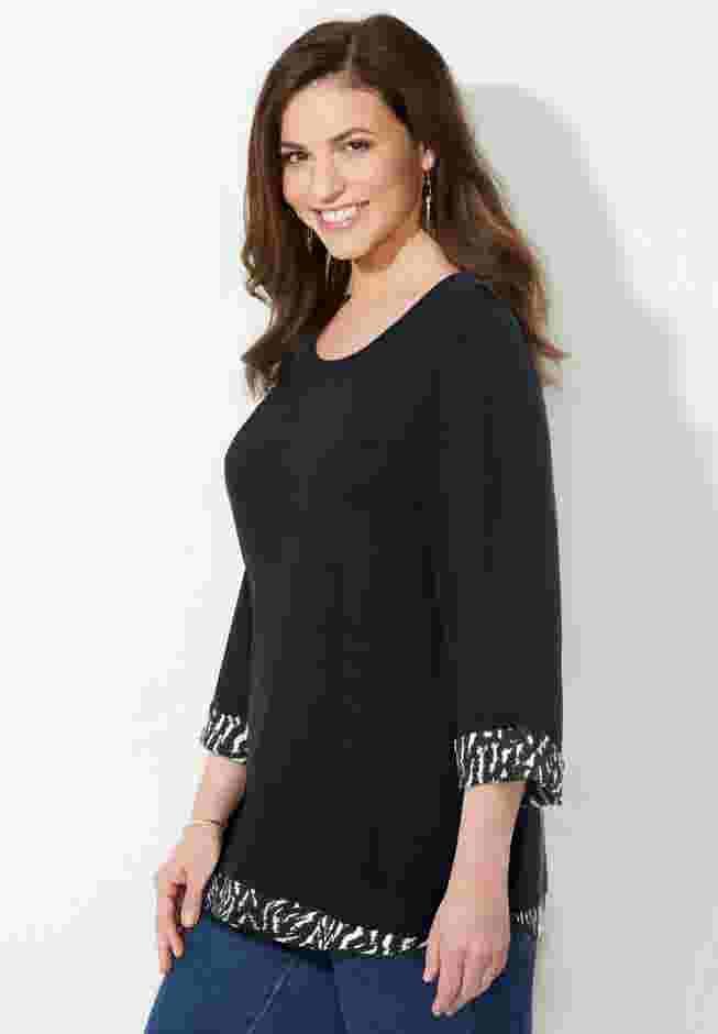 Impossibly Soft Duet Tunic image number 2