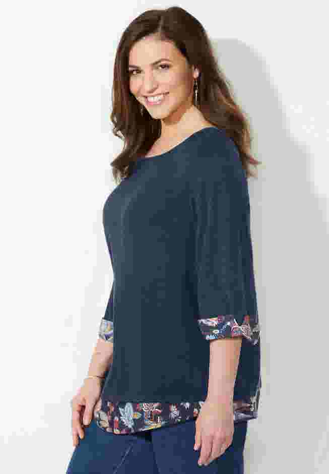 Impossibly Soft Duet Tunic image number 2