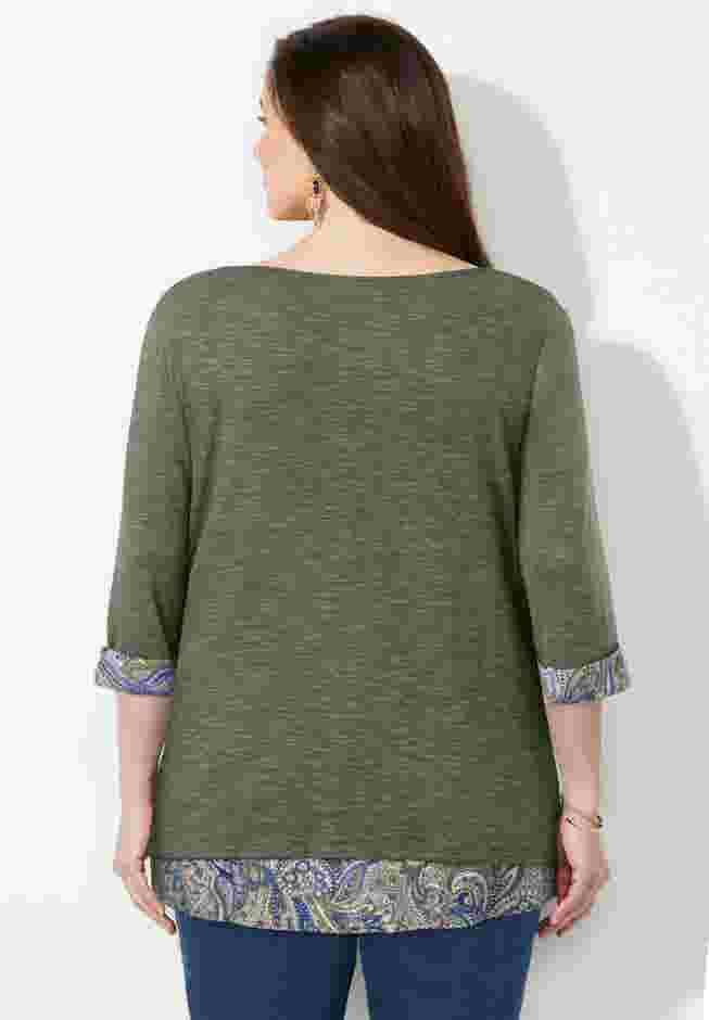 Impossibly Soft Duet Tunic image number 2