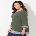 Impossibly Soft Duet Tunic image number null