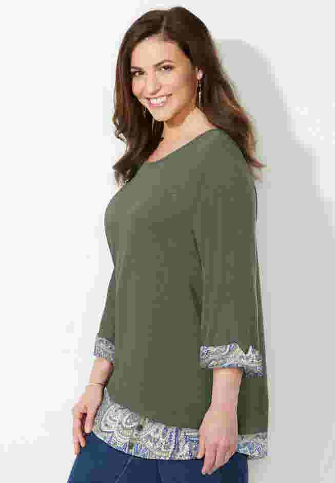 Impossibly Soft Duet Tunic image number 3