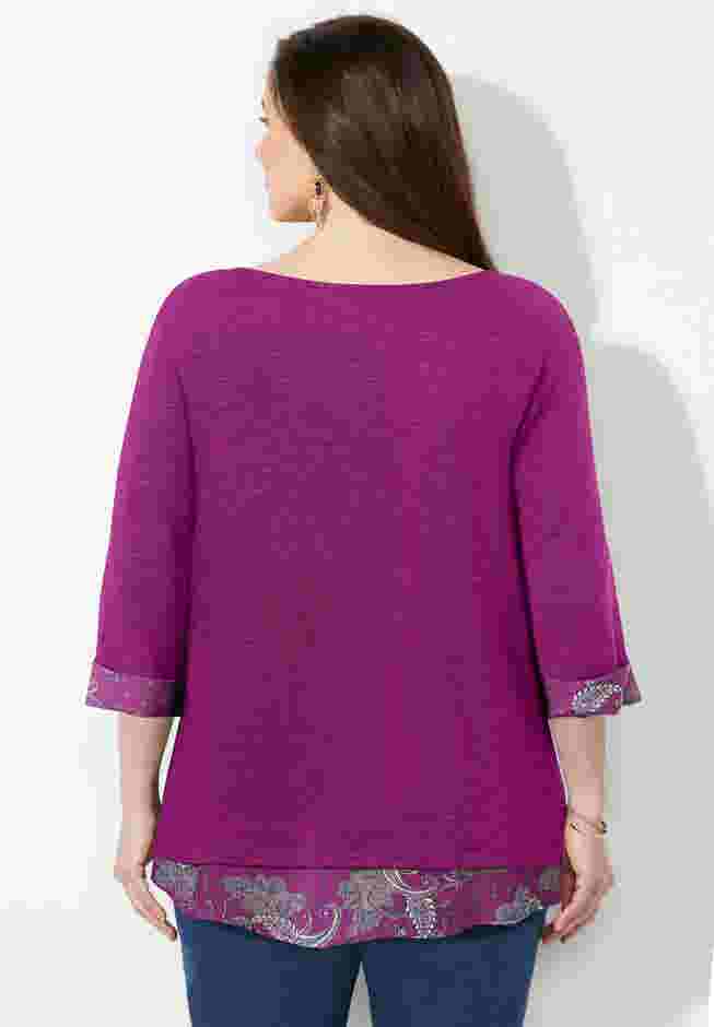 Impossibly Soft Duet Tunic image number 1