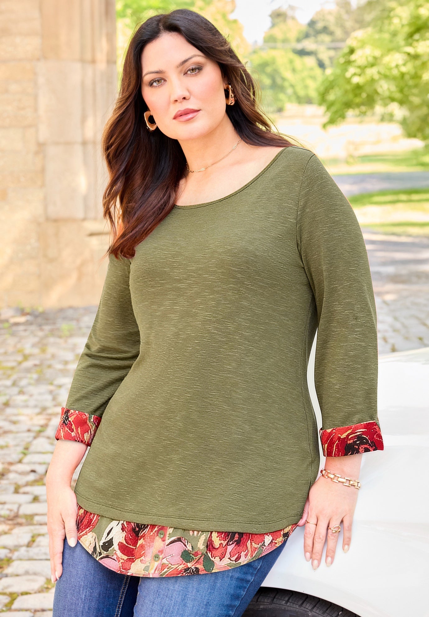 Impossibly Soft Duet Tunic image number 0