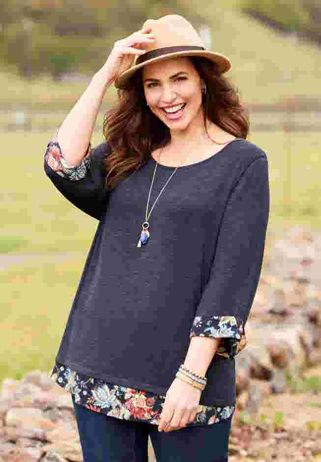Impossibly Soft Duet Tunic image number 0