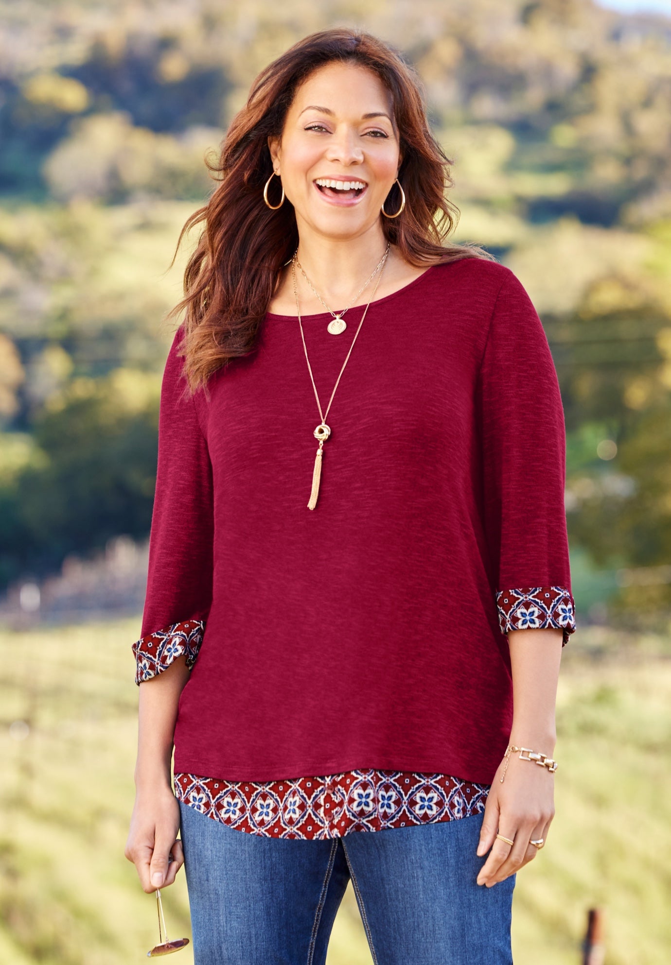 Impossibly Soft Duet Tunic image number 0