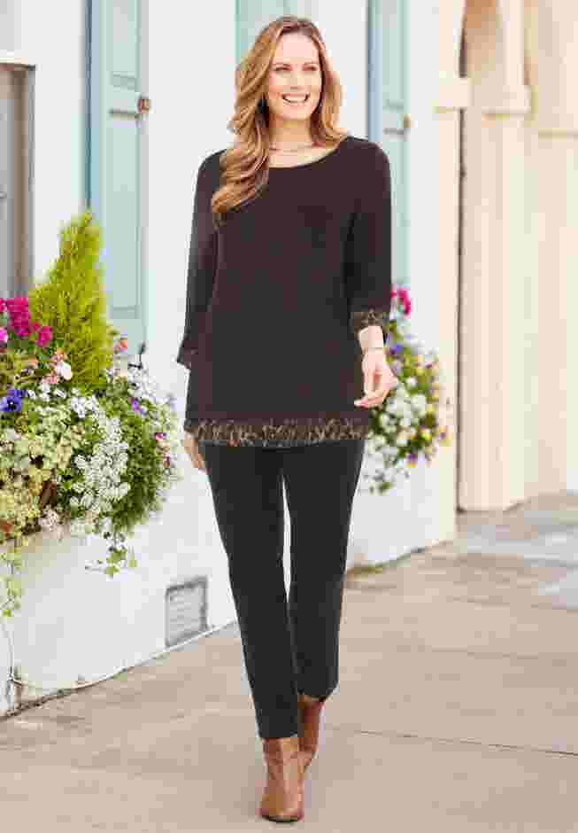 Impossibly Soft Duet Tunic image number 1