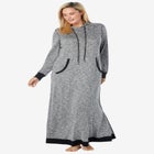 Marled Hoodie Sleep Lounger  image number null