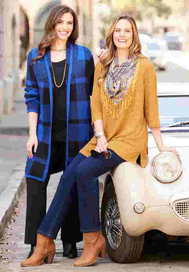 Impossibly Soft Tunic & Scarf Duet image number 2