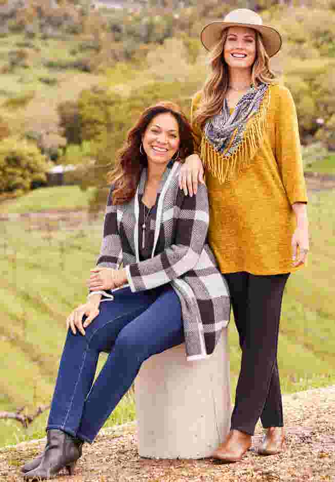 Impossibly Soft Tunic & Scarf Duet image number 2