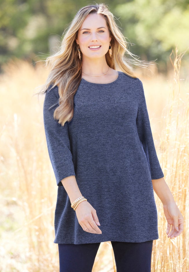 Impossibly Soft Tunic & Scarf Duet image number 1