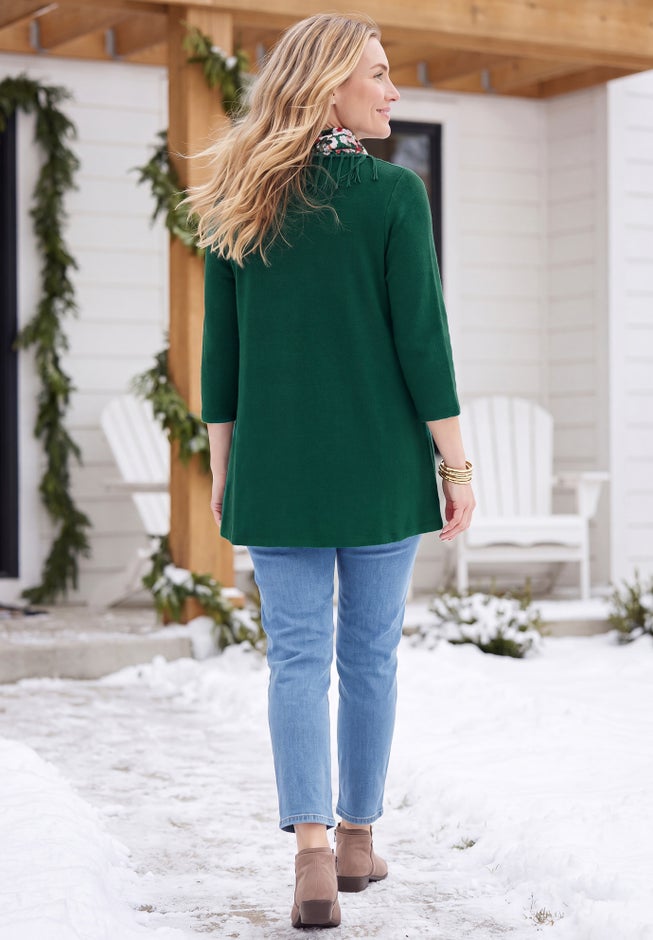 Impossibly Soft Tunic & Scarf Duet image number 1