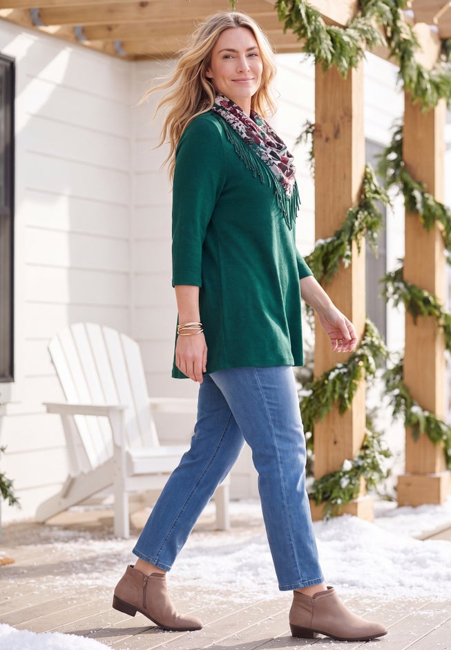 Impossibly Soft Tunic & Scarf Duet image number 2