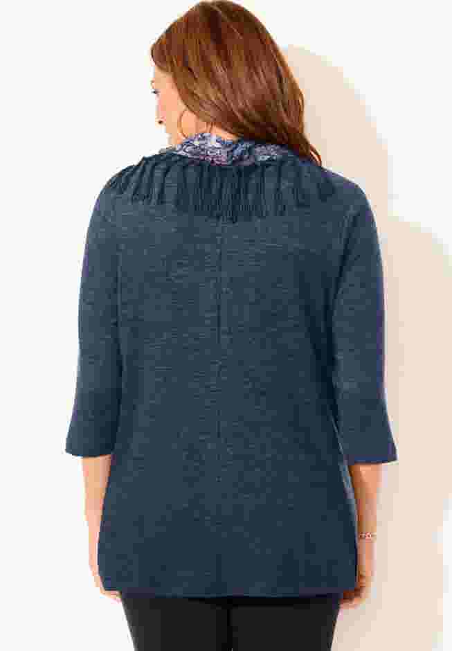 Impossibly Soft Tunic & Scarf Duet image number 1