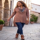 Impossibly Soft Tunic & Scarf Duet image number null