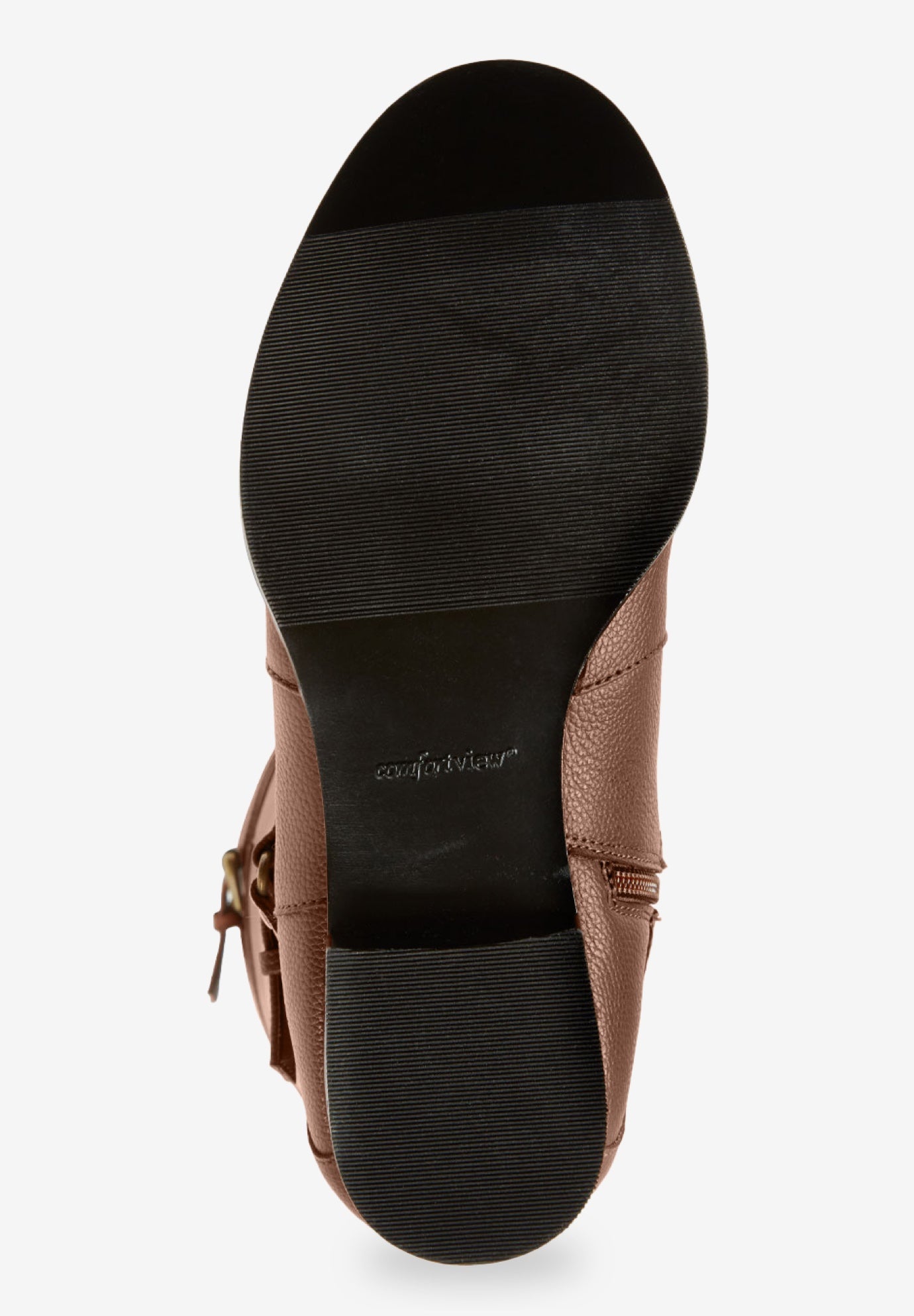 The Janis Tall Wide Calf Leather Boot By Comfortview image number 6